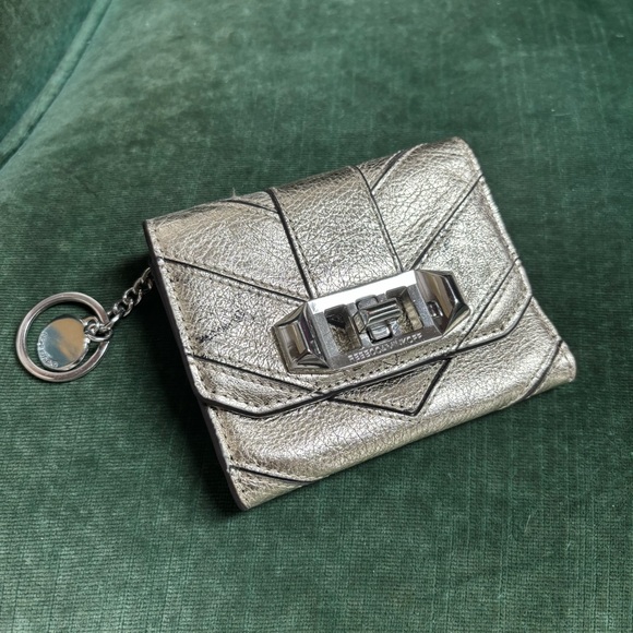 Rebecca Minkoff Handbags - Rebecca Minkoff mini metallic leather wallet